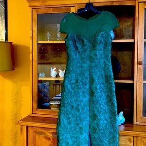 Gorgeous Emerald green Dress.purchased from Newman Marcus.